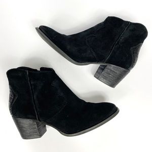 Marc Fisher | Stefani Suede Western Booties boots